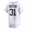 Riley Greene Detroit Tigers Nike Home Limited Player Jersey - White - Detail View