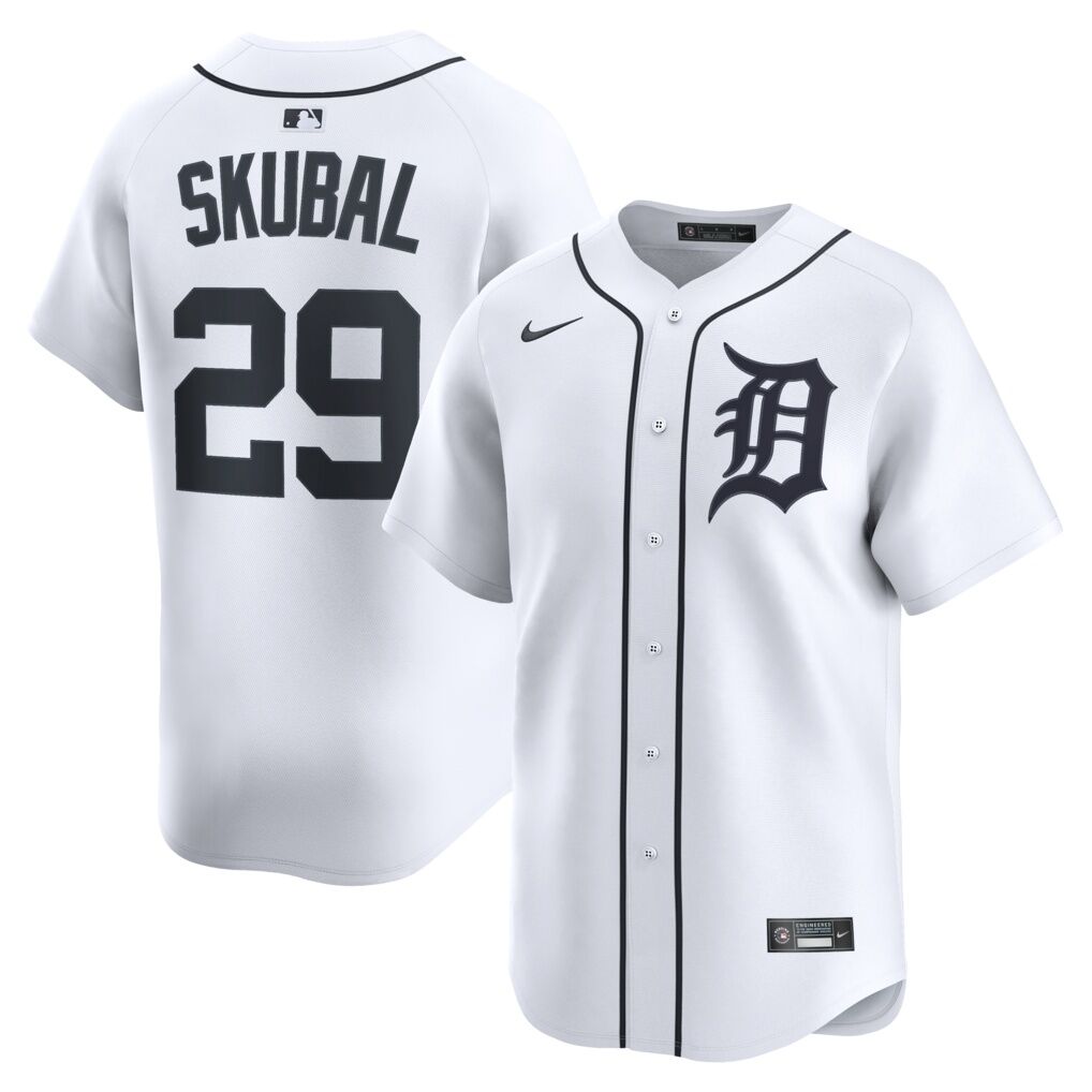 Tarik Skubal Detroit Tigers Nike Home Limited Player Jersey
