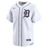Tarik Skubal Detroit Tigers Nike Home Limited Player Jersey - White - Side View