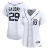 Tarik Skubal Detroit Tigers Nike Women's Home Limited Player Jersey - White - Front View