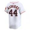 Yordan Alvarez Houston Astros Nike Home Limited Player Jersey - White - Detail View