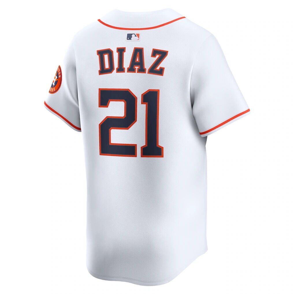 Yainer Diaz Houston Astros Nike Home Limited Player Jersey