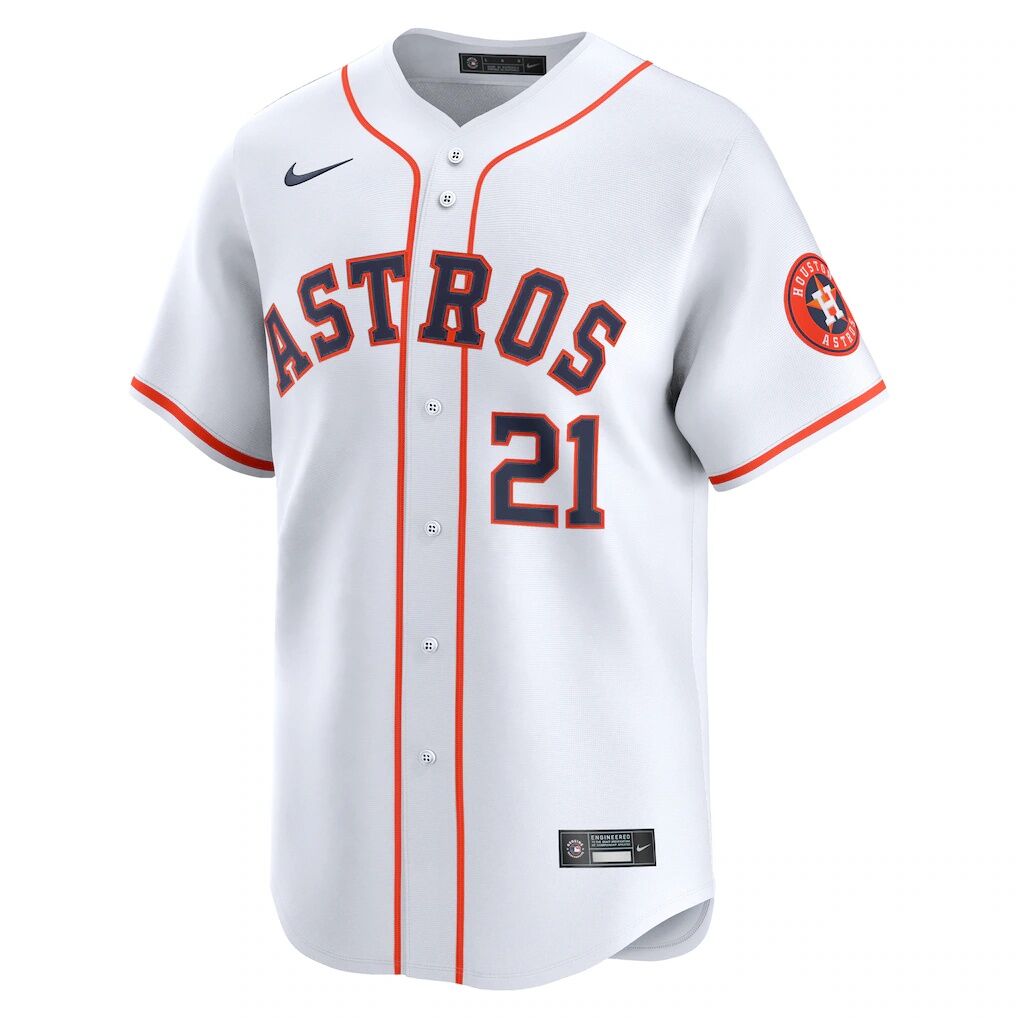 Yainer Diaz Houston Astros Nike Home Limited Player Jersey