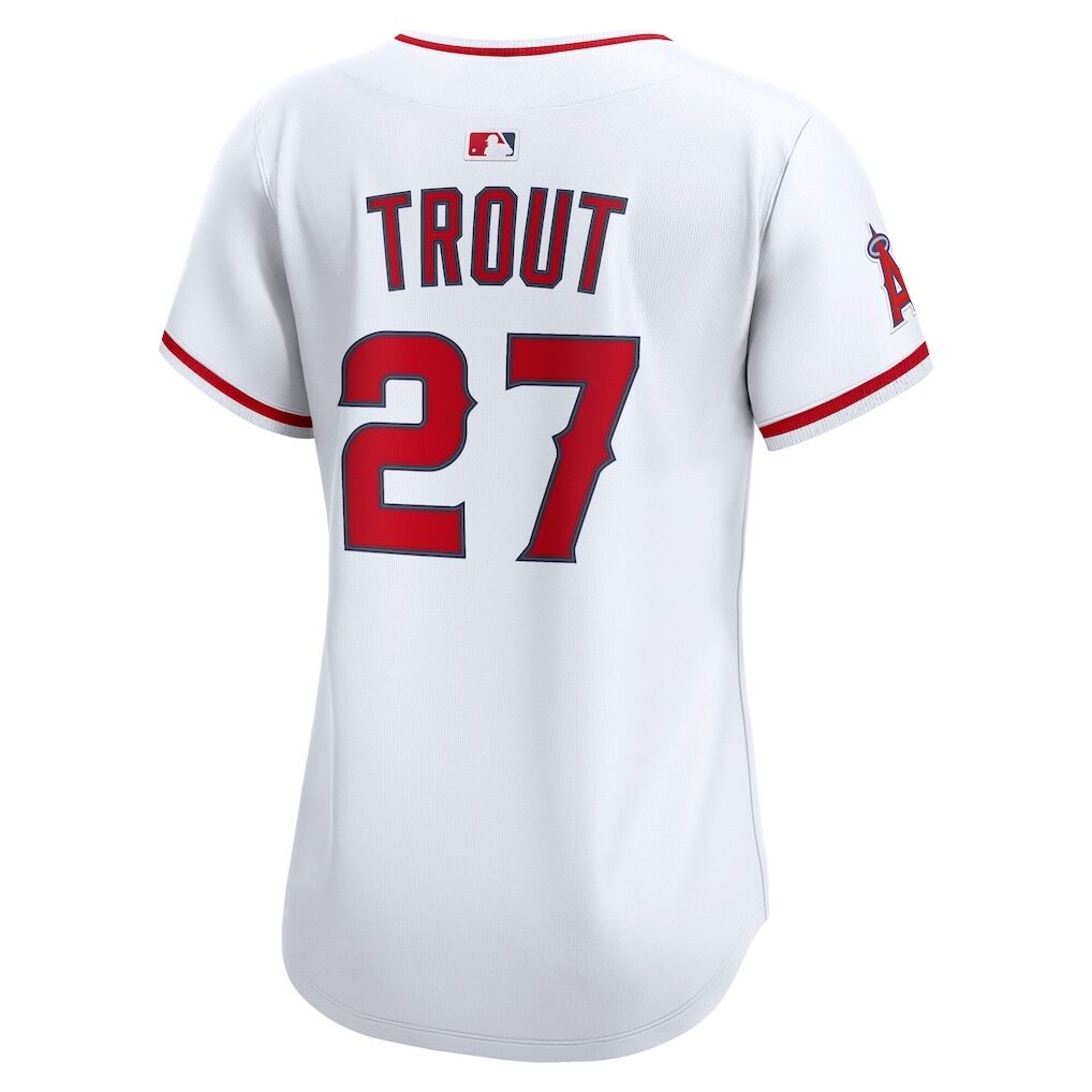 Mike Trout Los Angeles Angels Nike Women’s Home Limited Player Jersey