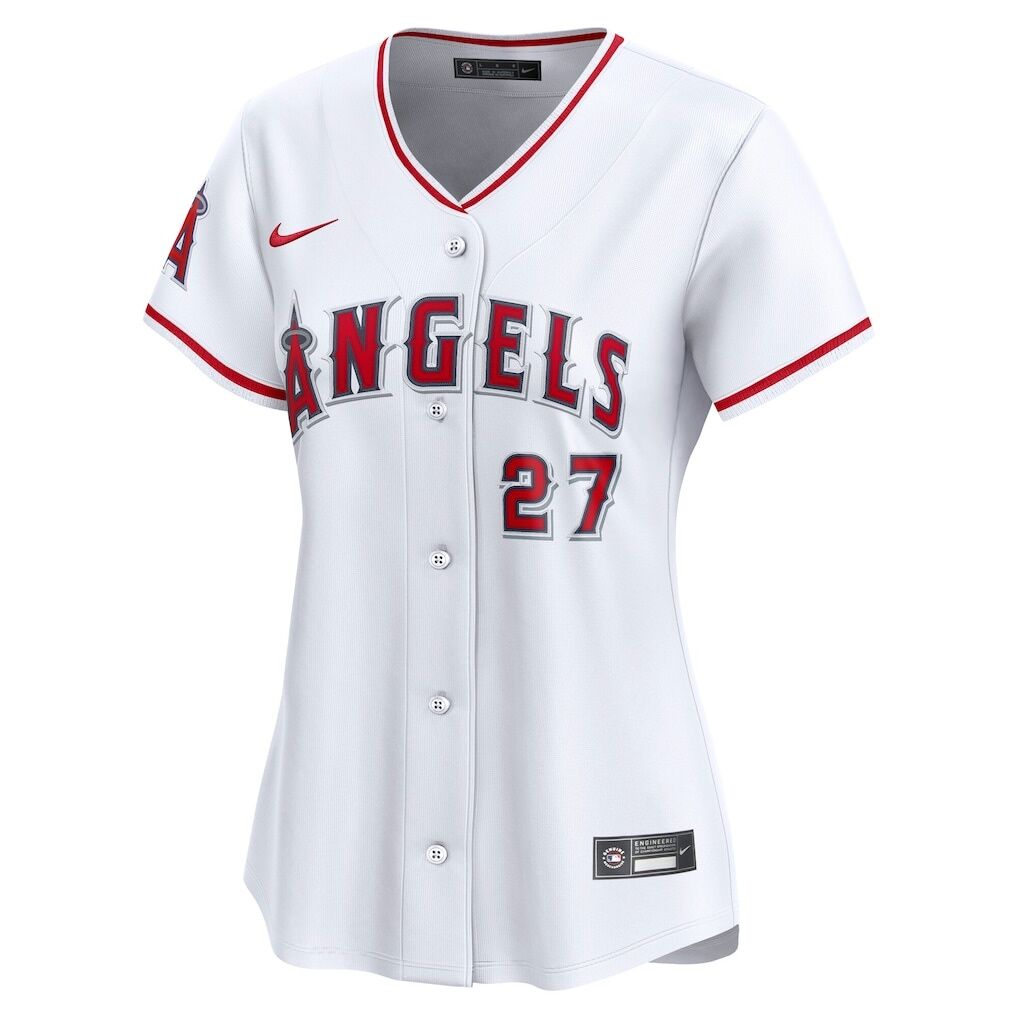 Mike Trout Los Angeles Angels Nike Women’s Home Limited Player Jersey