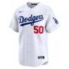 Mookie Betts Los Angeles Dodgers Nike Home Limited Player Jersey - White - Side View