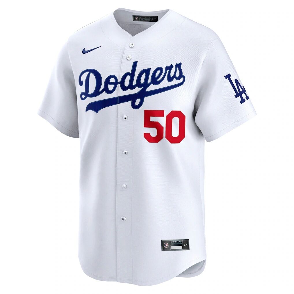 Mookie Betts Los Angeles Dodgers Nike Home Limited Player Jersey