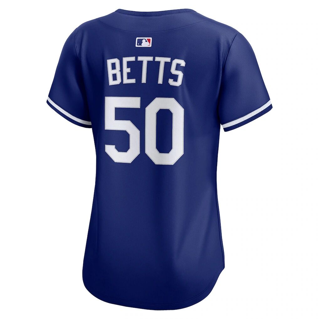 Mookie Betts Los Angeles Dodgers Nike Women's Alternate 2 Limited Player Jersey - Royal