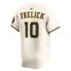 Sal Frelick Milwaukee Brewers Nike Home Limited Player Jersey - Cream - Detail View