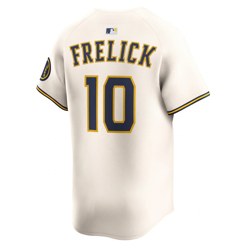 Sal Frelick Milwaukee Brewers Nike Home Limited Player Jersey