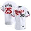 Byron Buxton Minnesota Twins Nike Home Limited Player Jersey - White - Front View