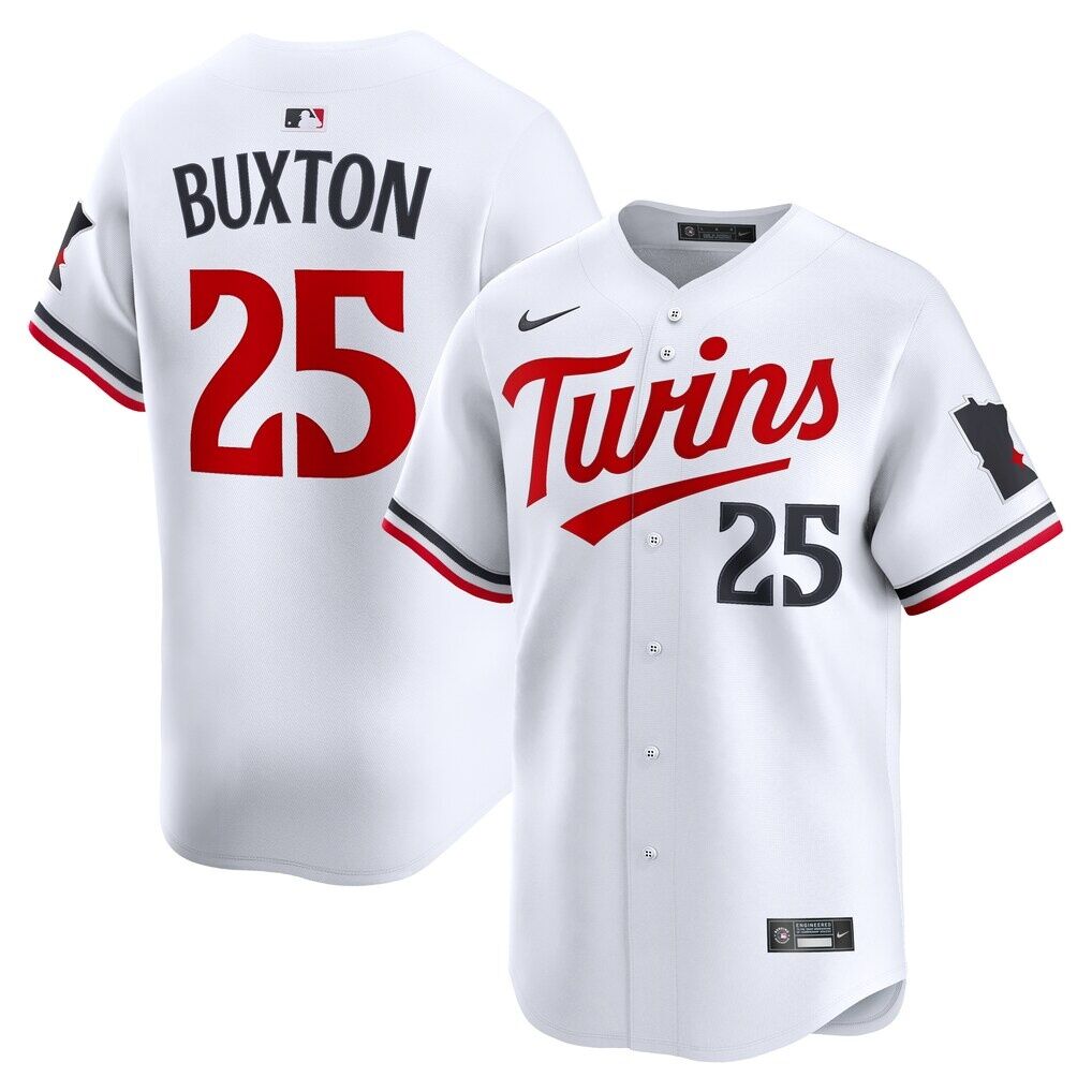 Byron Buxton Minnesota Twins Nike Home Limited Player Jersey