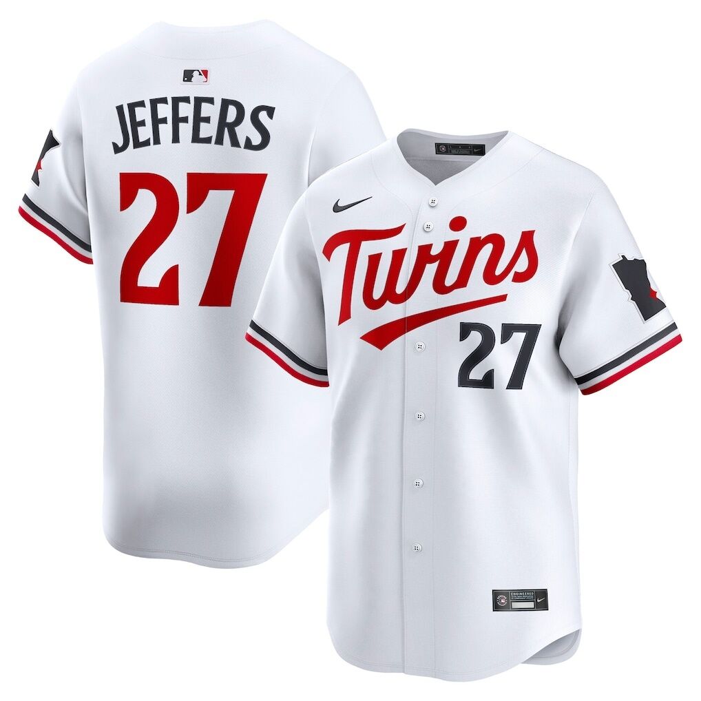 Ryan Jeffers Minnesota Twins Nike Home Limited Player Jersey