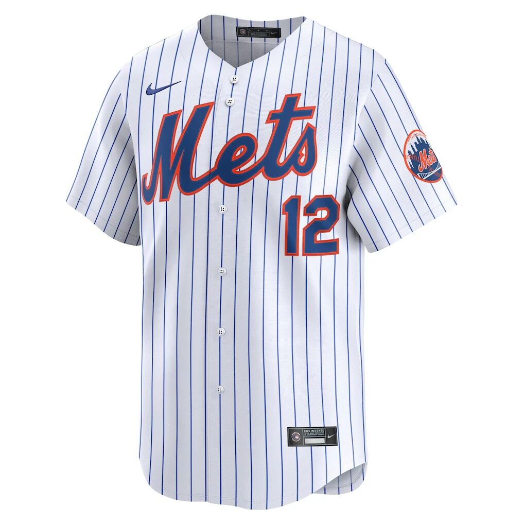 Francisco Lindor New York Mets Nike Home Limited Jersey