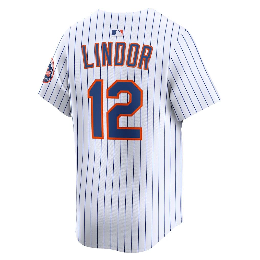 Francisco Lindor New York Mets Nike Home Limited Jersey