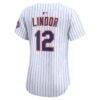 Francisco Lindor New York Mets Nike Women's Home Limited Jersey - White - Detail View