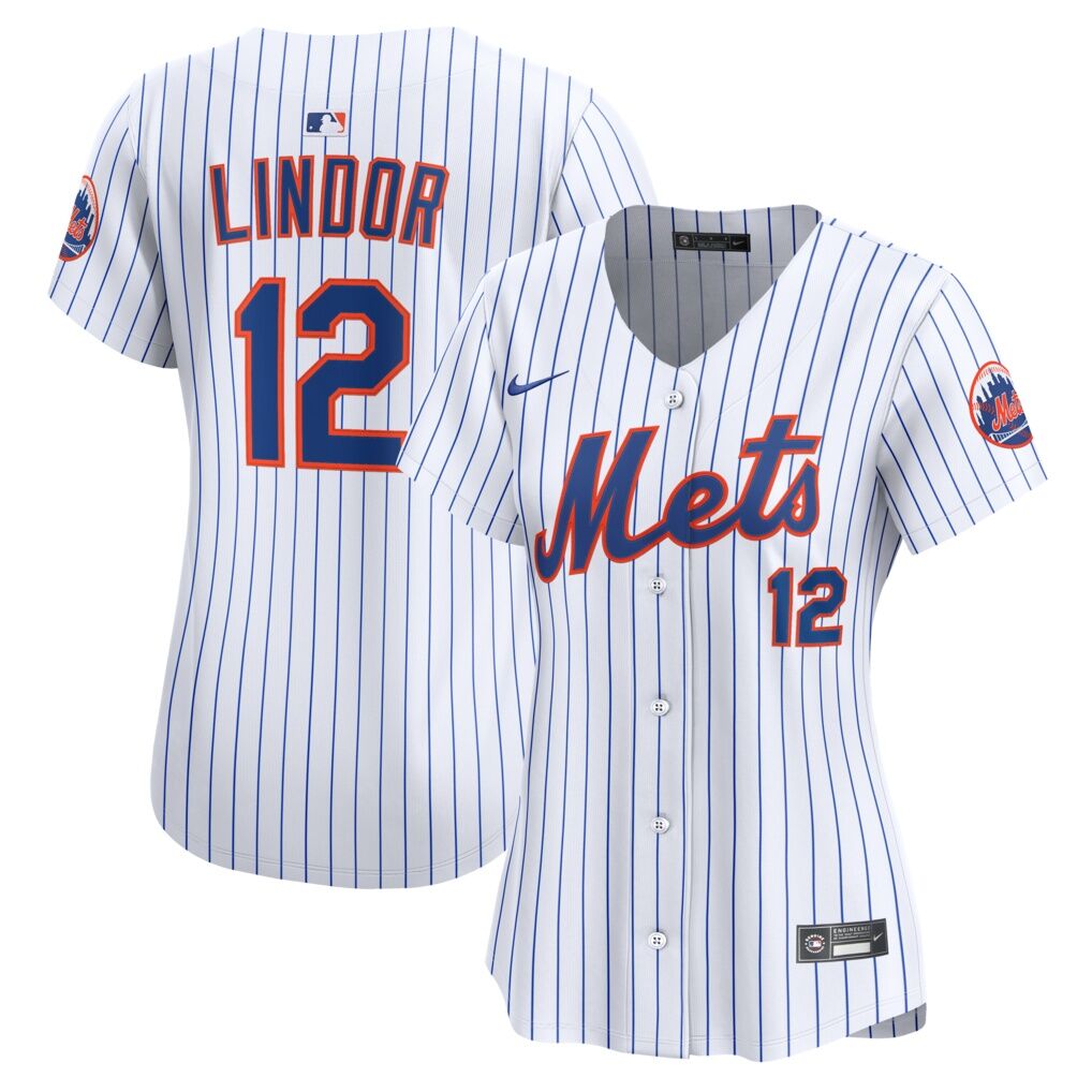 Francisco Lindor New York Mets Nike Women's Home Limited Jersey