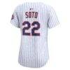 Juan Soto New York Mets Nike Women's Home Limited Jersey - White - Detail View