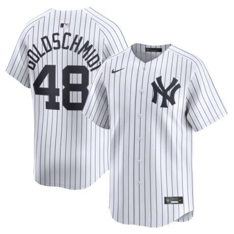 Paul Goldschmidt New York Yankees Nike Home Limited Player Jersey - White - Front View
