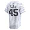 Gerrit Cole New York Yankees Nike Home Limited Player Jersey - White - Detail View