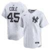 Gerrit Cole New York Yankees Nike Home Limited Player Jersey - White - Front View