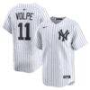 Anthony Volpe New York Yankees Nike Home Limited Player Jersey - White - Front View