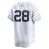 Austin Wells New York Yankees Nike Home Limited Player Jersey - White - Detail View