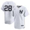 Austin Wells New York Yankees Nike Home Limited Player Jersey - White - Front View
