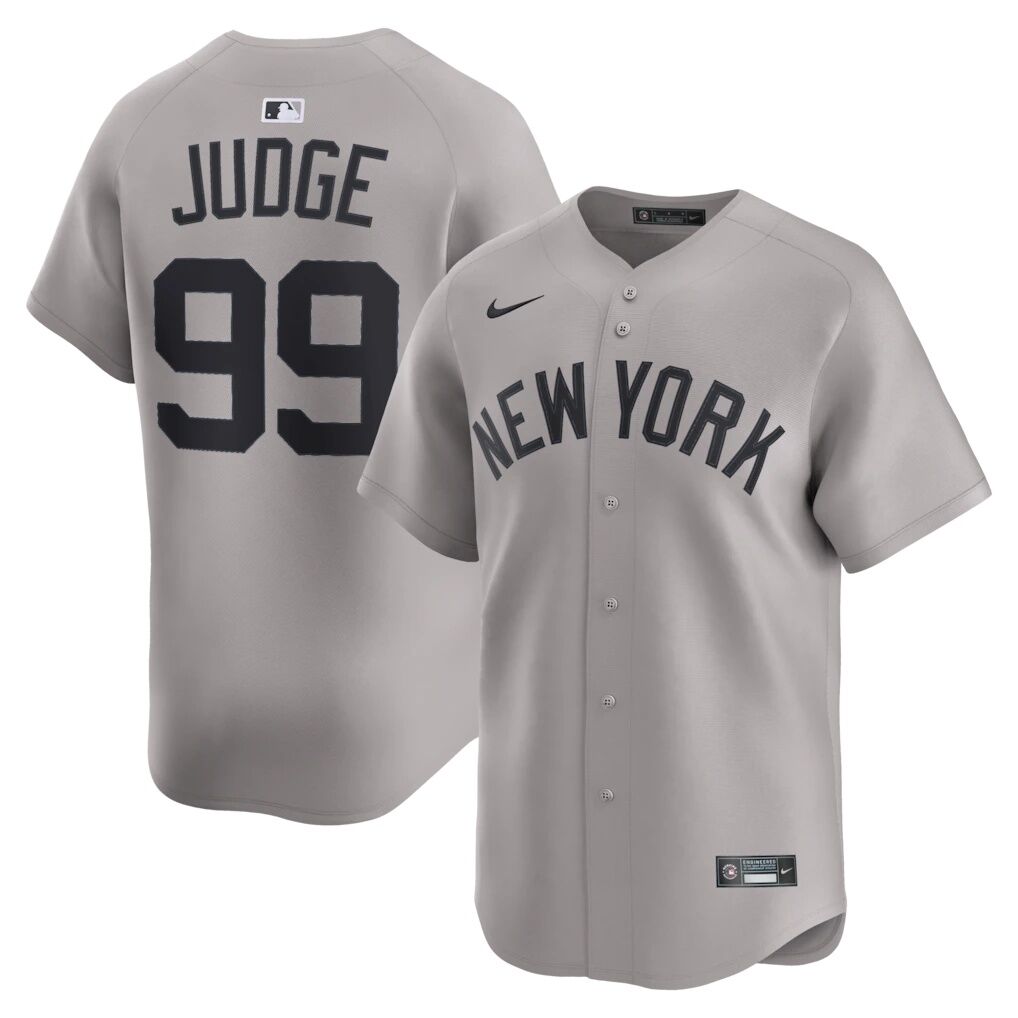 Aaron Judge New York Yankees Nike Road Limited Player Jersey