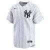 Marcus Stroman New York Yankees Nike Home Limited Player Jersey - White - Side View