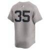Cody Bellinger New York Yankees Nike Road Limited Player Jersey - Gray - Detail View