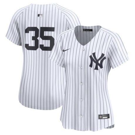 Cody Bellinger New York Yankees Nike Women's Home Limited Player Jersey - White - Front View