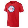 Brian Gutierrez Chicago Fire Authentic Stack Name & Number T-Shirt - Red - Side View