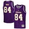 Randy Moss Minnesota Vikings Mitchell & Ness Youth Retired Player NFL Basketball Fashion Jersey - Purple - Front View