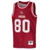 Jerry Rice San Francisco 49ers Mitchell & Ness Youth Retired Player NFL Basketball Fashion Jersey - - Side View