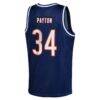Walter Payton Chicago Bears Mitchell & Ness Youth Retired Player NFL Basketball Fashion Jersey - Navy - Detail View
