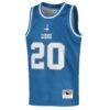 Barry Sanders Detroit Lions Mitchell & Ness Youth Retired Player NFL Basketball Fashion Jersey - Blue - Side View