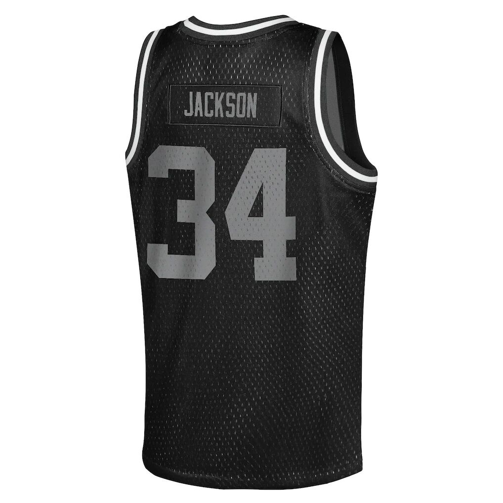 Bo Jackson Las Vegas Raiders Mitchell & Ness Youth Retired Player NFL Basketball Fashion Jersey