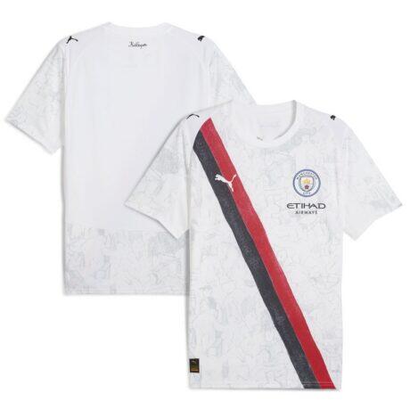 Manchester City Puma x KidSuper 2025 FIFA Club World Cup Replica Jersey - White - Front View