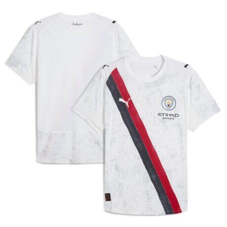 Manchester City Puma x KidSuper 2025 FIFA Club World Cup Authentic Jersey - White - Front View