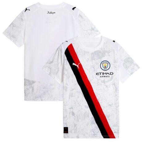 Manchester City Puma x KidSuper Youth 2025 FIFA Club World Cup Replica Jersey - White - Front View