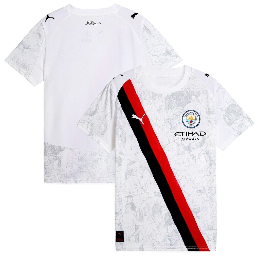 Manchester City Puma x KidSuper Youth 2025 FIFA Club World Cup Replica Jersey