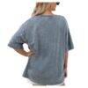 Portland Timbers Gameday Couture Women's Oversized Mini Rhinestone Classic T-Shirt - Gray - Alt1