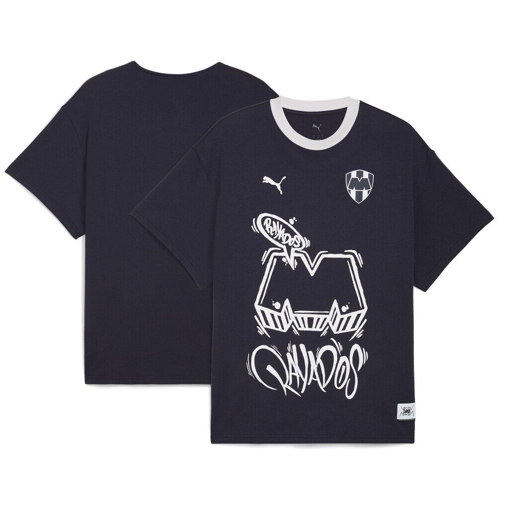 CF Monterrey Puma 2025 FIFA Club World Cup Hoops T-Shirt
