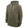 Kansas City Chiefs Nike 2025 Salute to Service Sideline Standard Issue Dri-FIT Hoodie - - Alt1
