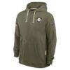 Pittsburgh Steelers Nike 2025 Salute to Service Sideline Standard Issue Dri-FIT Hoodie - - Alt1