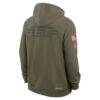 San Francisco 49ers Nike 2025 Salute to Service Sideline Standard Issue Dri-FIT Hoodie - - Alt2