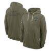 New York Jets Nike 2025 Salute to Service Sideline Standard Issue Dri-FIT Hoodie - - Front View