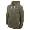 New York Jets Nike 2025 Salute to Service Sideline Standard Issue Dri-FIT Hoodie - - Side View