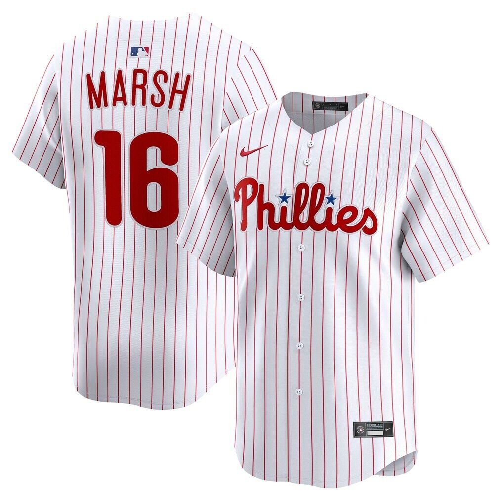 Brandon Marsh Philadelphia Phillies Nike Home Limited Player Jersey